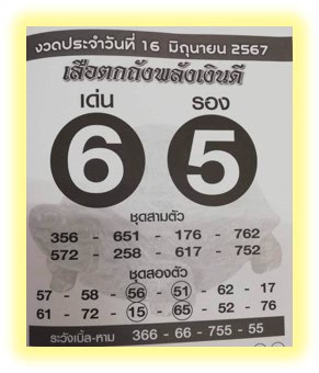 เปิด “เลขเด็ด” เซียนเสือตกถังพลังเงินดี ห้ามพลาด