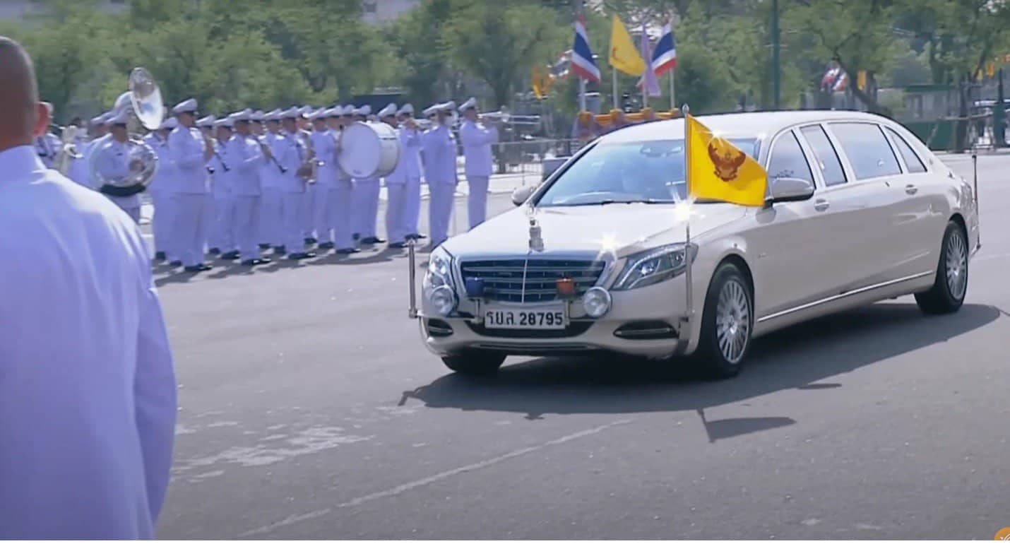 เลขมงคล ทะเบียนรถในหลวง